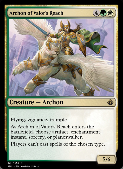 Archon of Valor's Reach