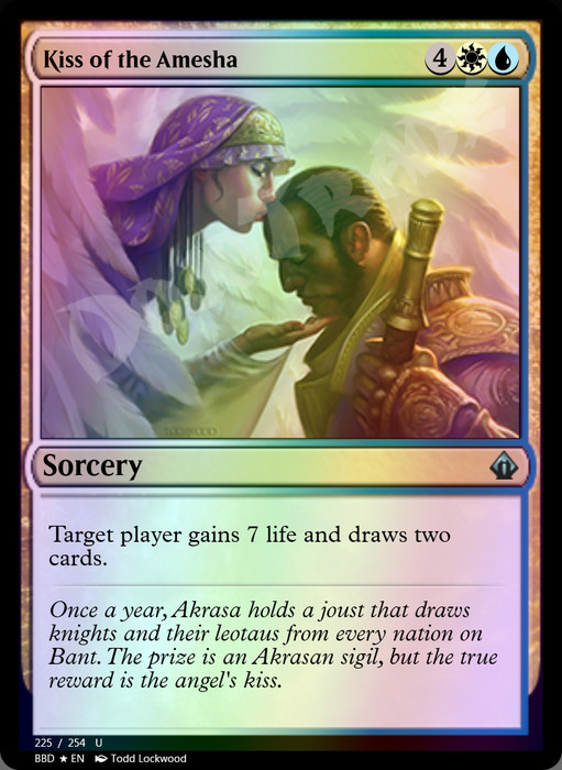 Kiss of the Amesha FOIL