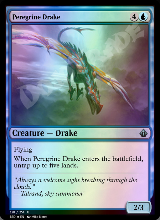 Peregrine Drake FOIL