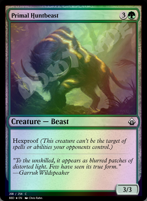 Primal Huntbeast FOIL