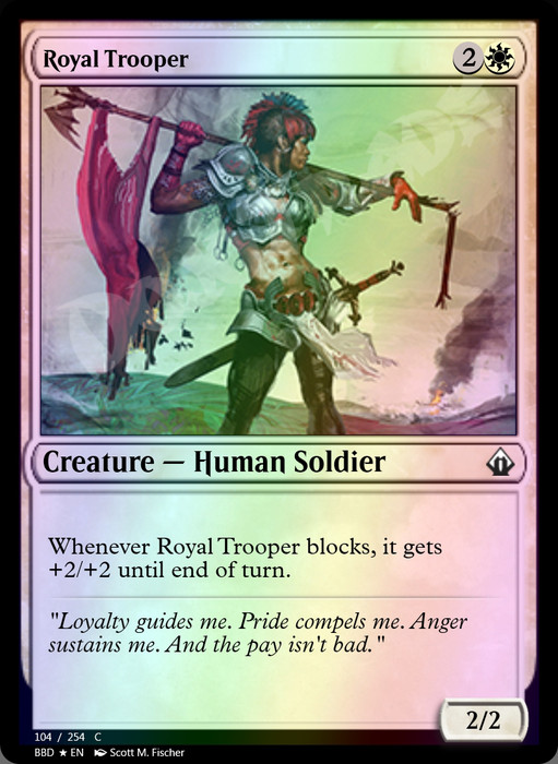 Royal Trooper FOIL