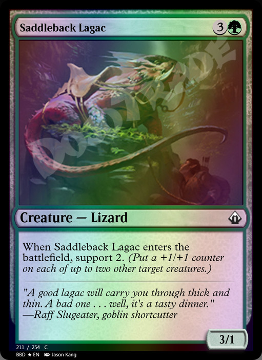 Saddleback Lagac FOIL