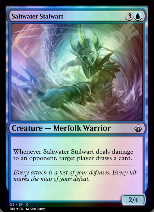 Saltwater Stalwart FOIL