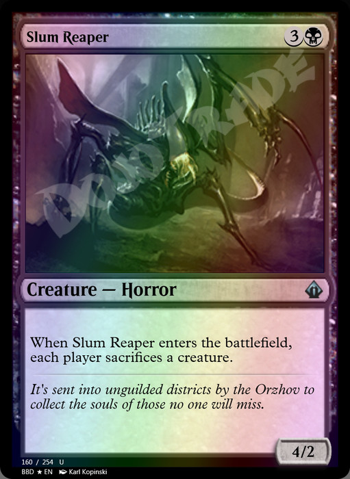 Slum Reaper FOIL