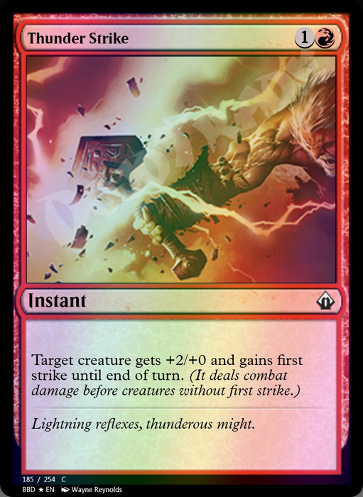 Thunder Strike FOIL