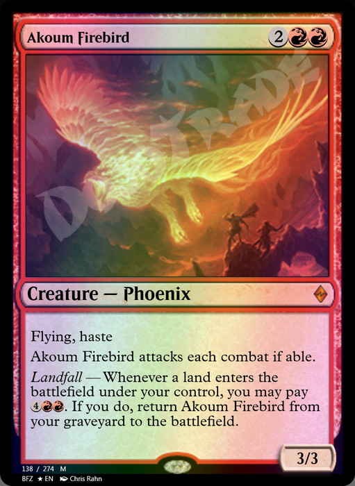 Akoum Firebird FOIL