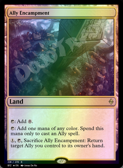 Ally Encampment FOIL