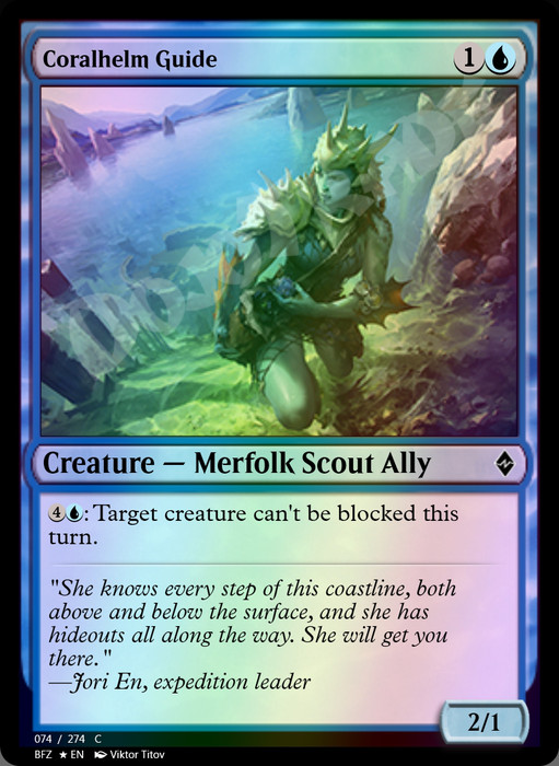 Coralhelm Guide FOIL