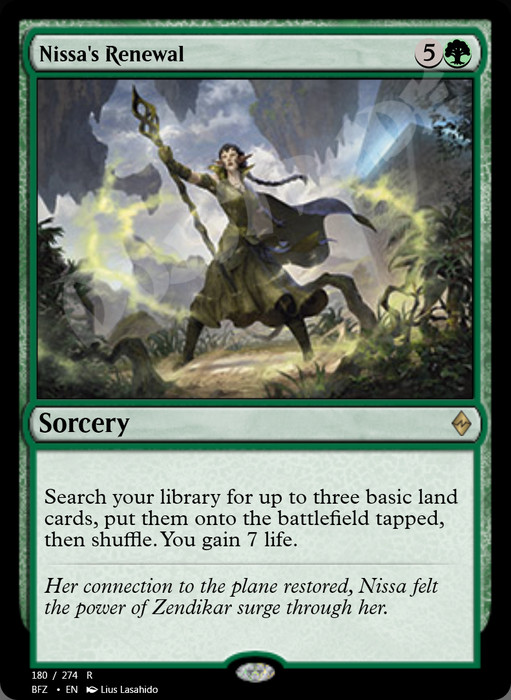 Nissa's Renewal