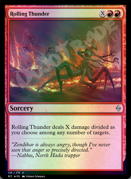 Rolling Thunder FOIL