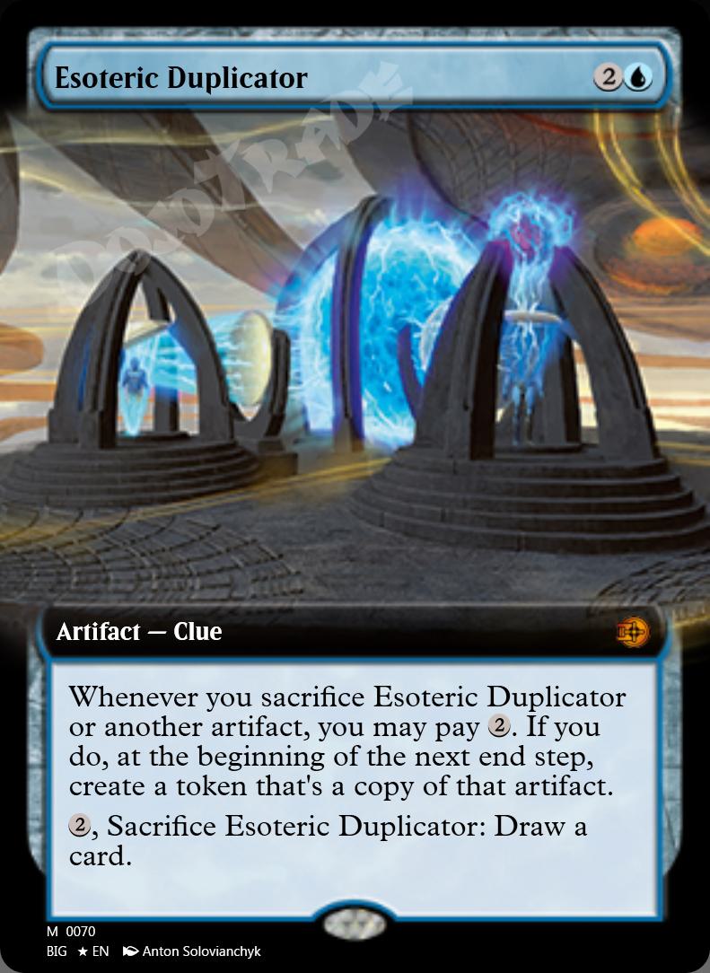 Esoteric Duplicator (Extended Art) FOIL