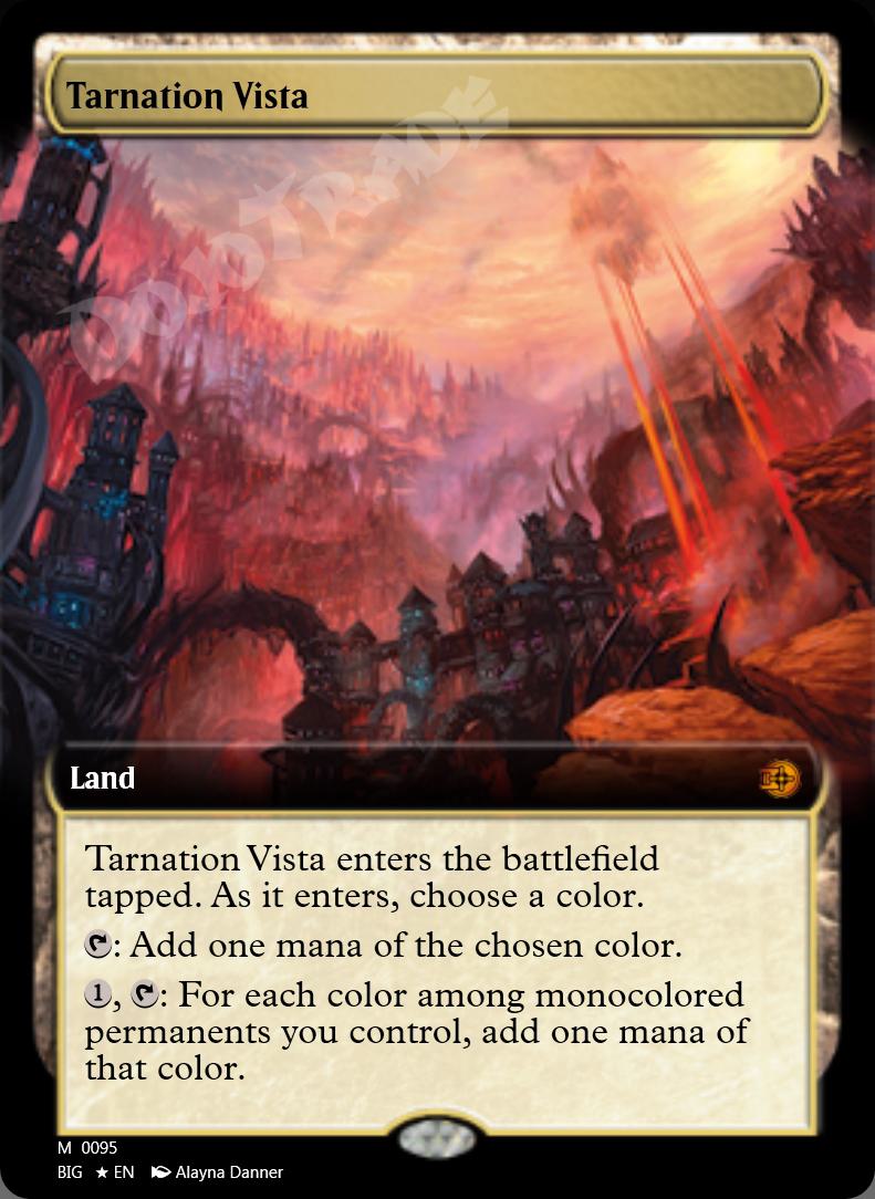 Tarnation Vista (Extended Art) FOIL