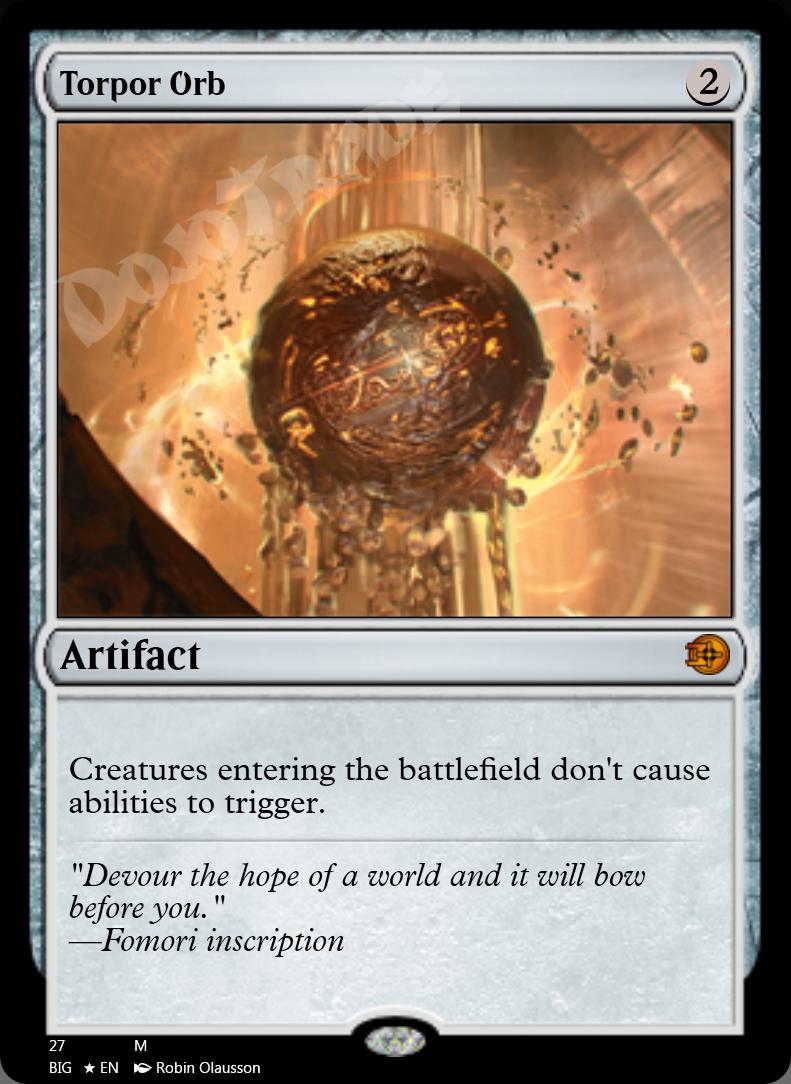 Torpor Orb FOIL