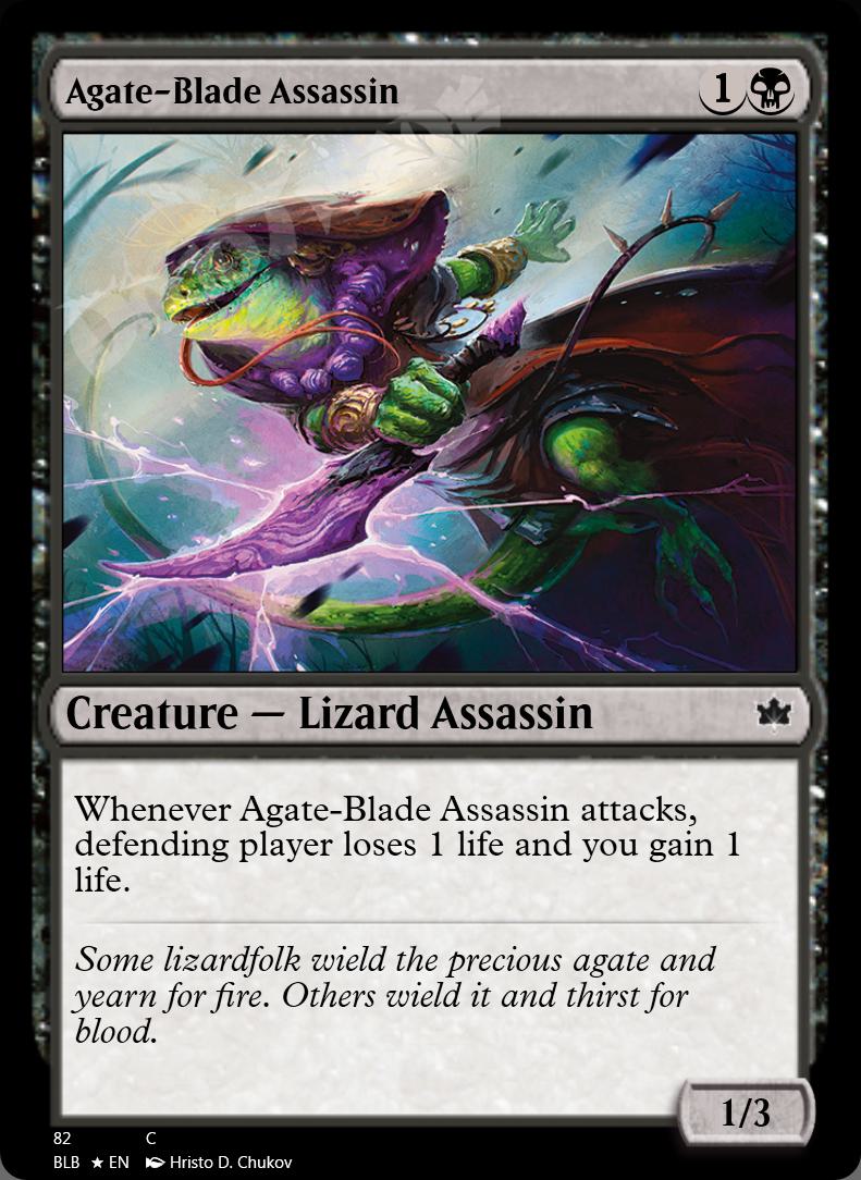 Agate-Blade Assassin FOIL