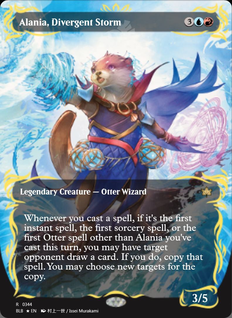 Alania, Divergent Storm (Raised Foil) FOIL