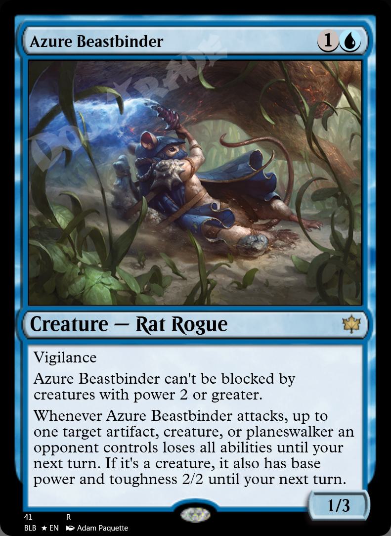 Azure Beastbinder FOIL