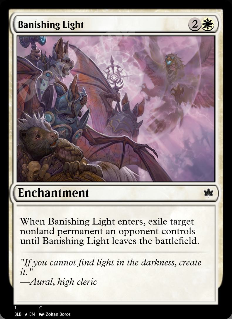 Banishing Light FOIL