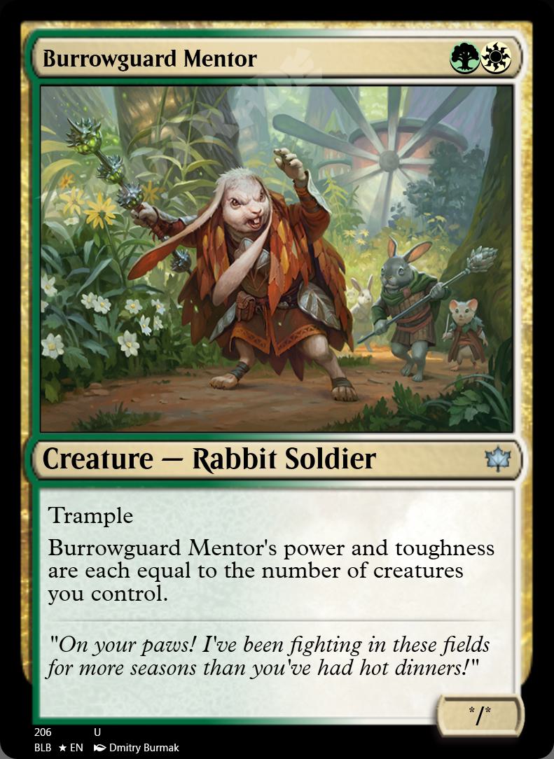 Burrowguard Mentor FOIL