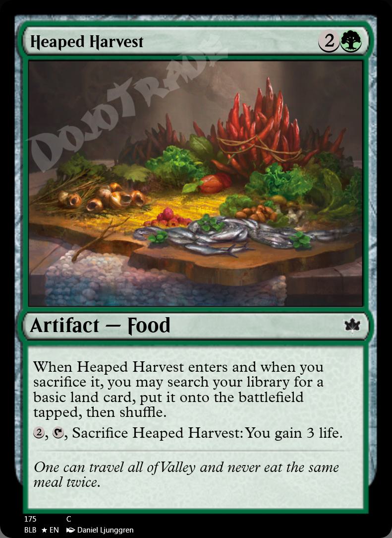 Heaped Harvest FOIL