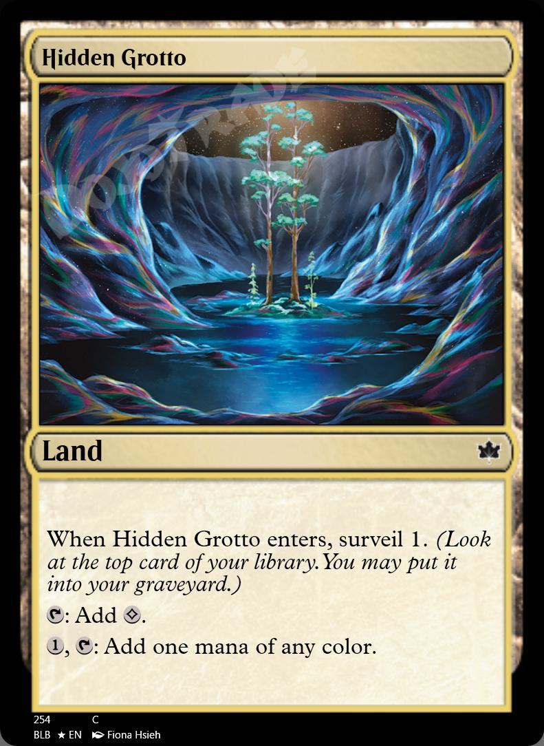 Hidden Grotto FOIL