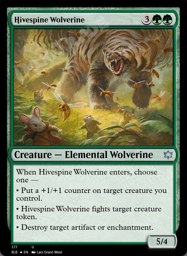 Hivespine Wolverine FOIL