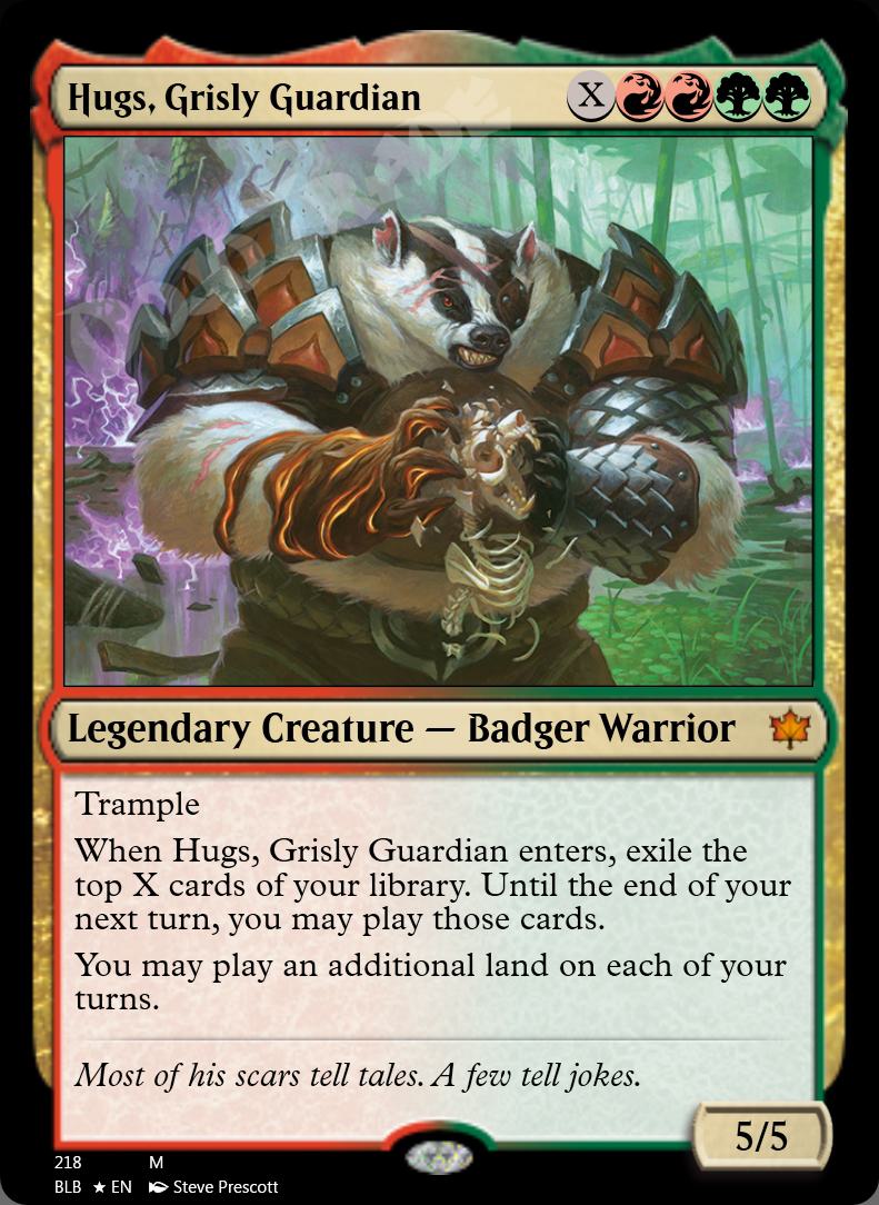 Hugs, Grisly Guardian FOIL