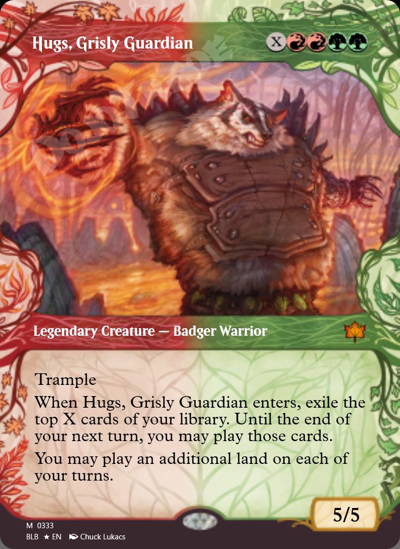 Hugs, Grisly Guardian (Showcase) FOIL