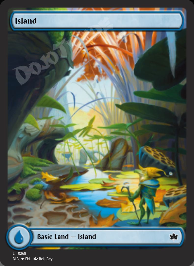 Island (#268) FOIL