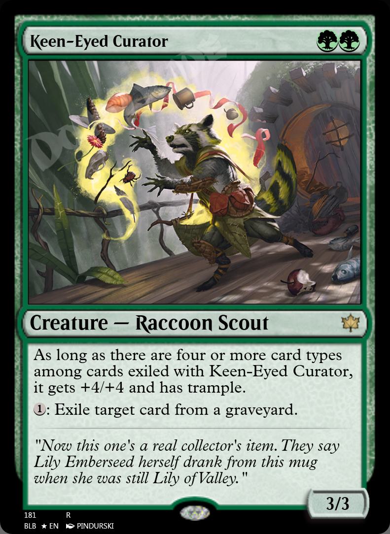 Keen-Eyed Curator FOIL