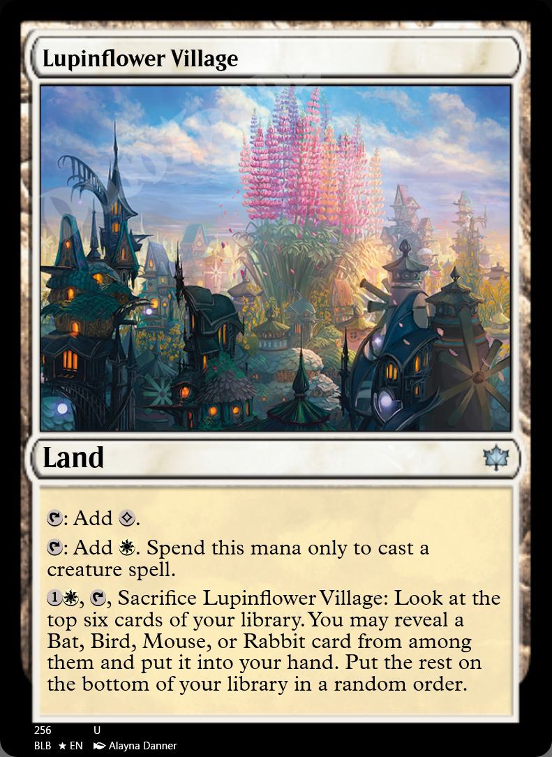 Lupinflower Village FOIL