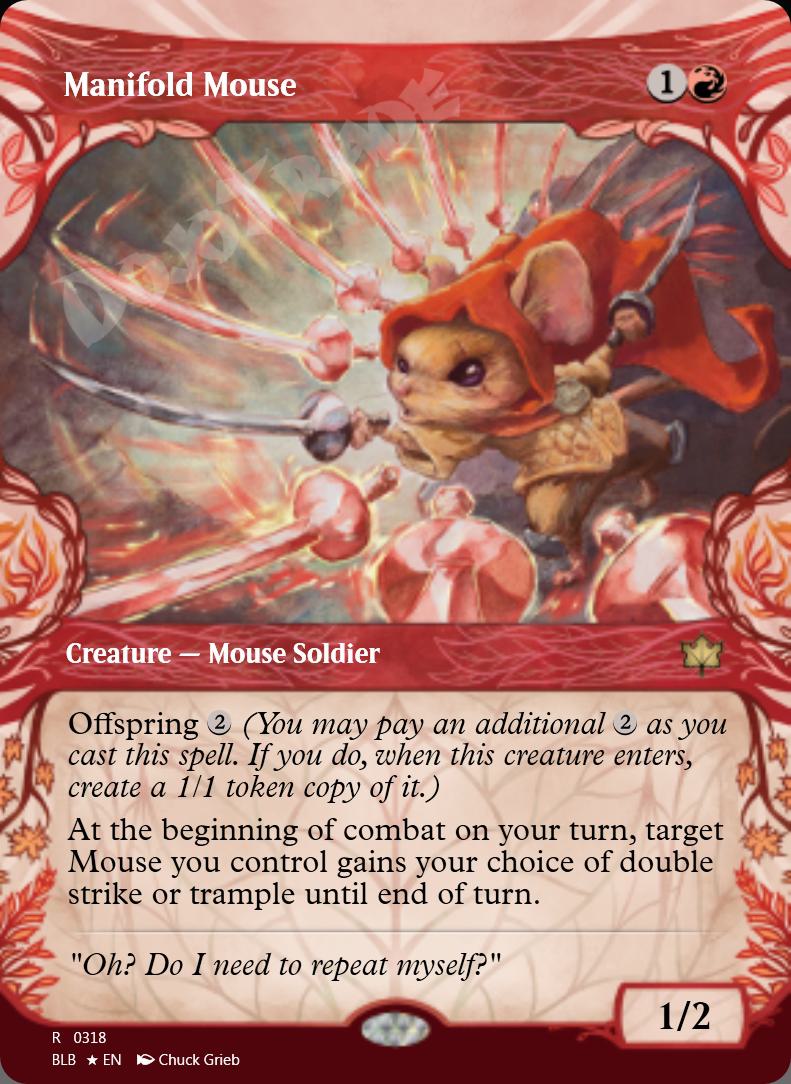 Manifold Mouse (Showcase) FOIL