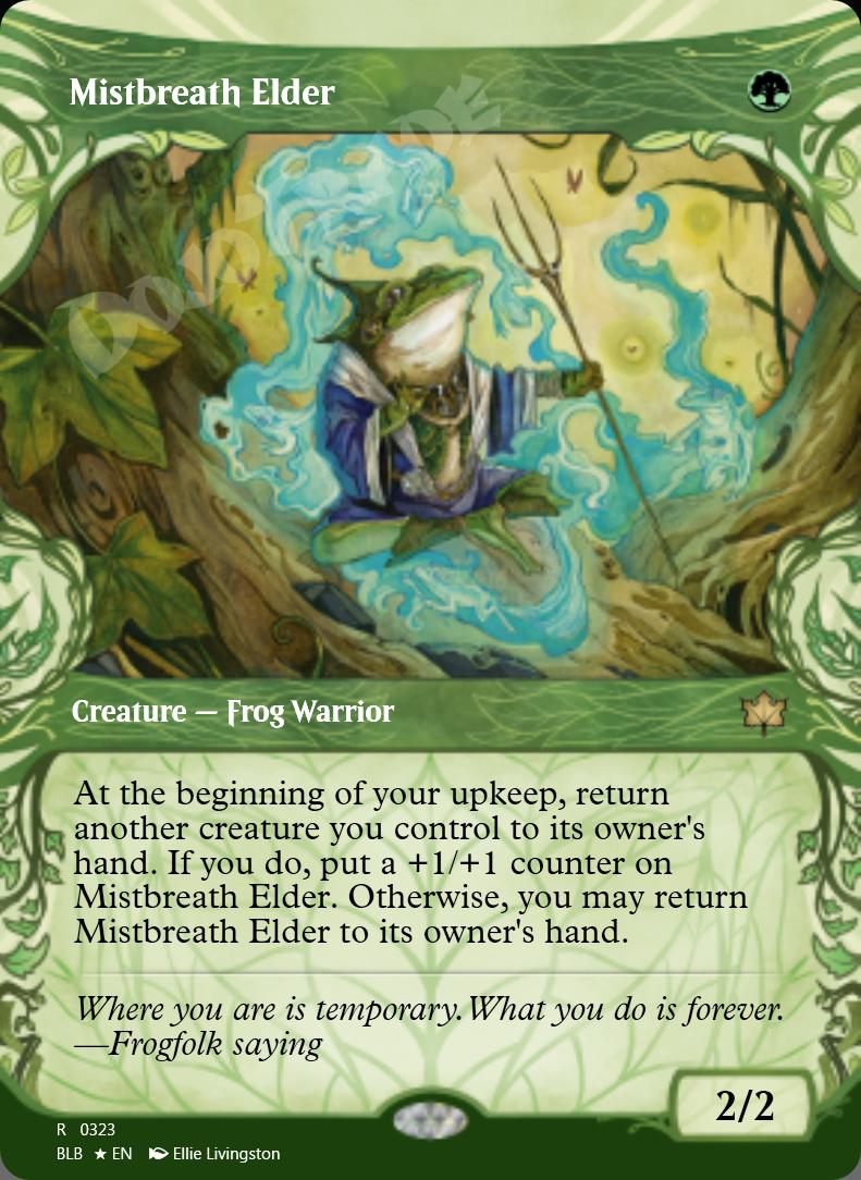 Mistbreath Elder (Showcase) FOIL