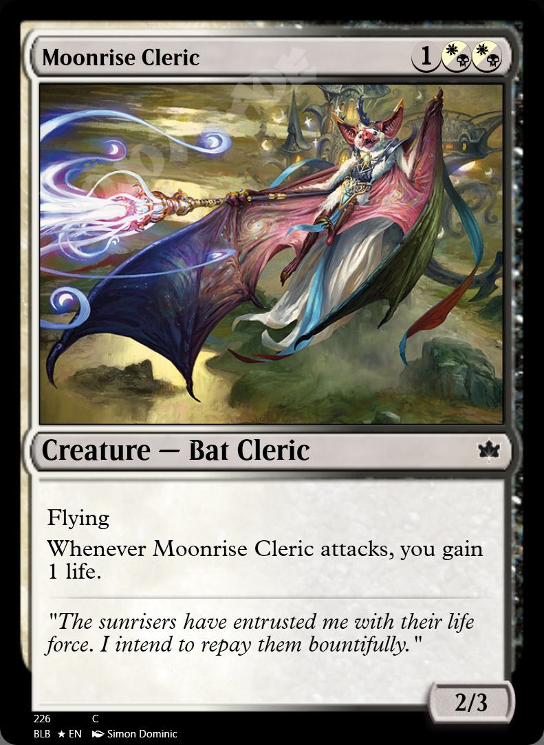 Moonrise Cleric FOIL