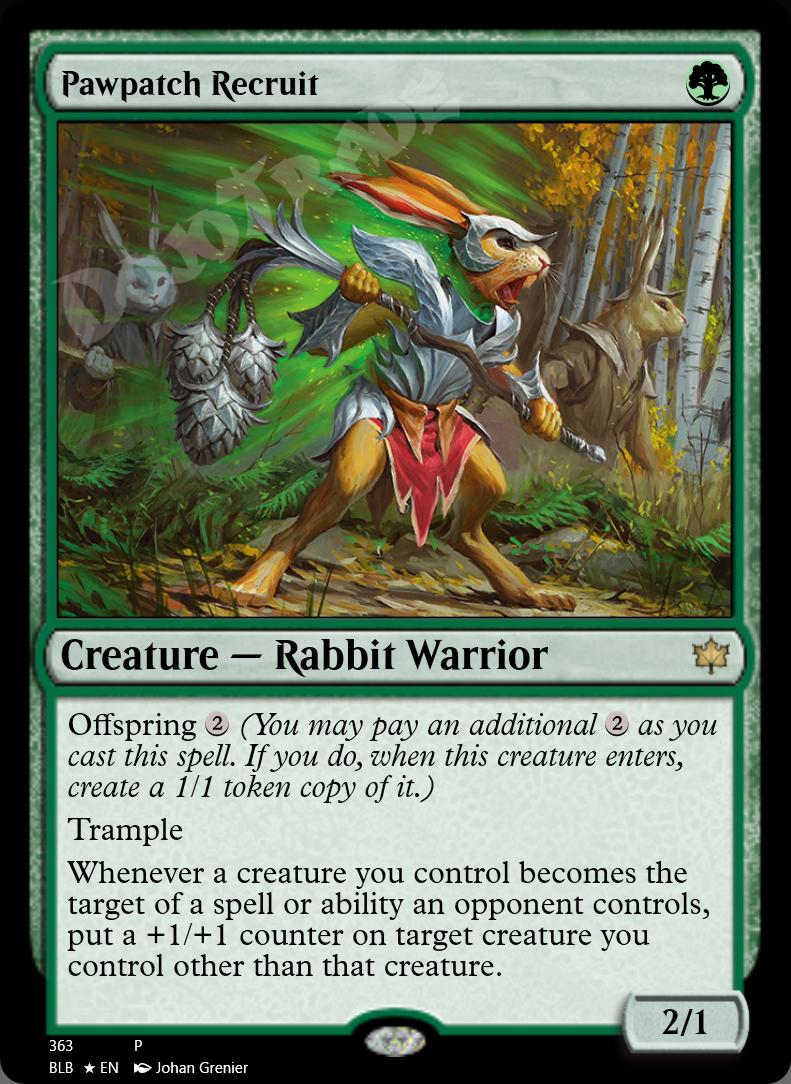 Pawpatch Recruit (Extended Art) FOIL