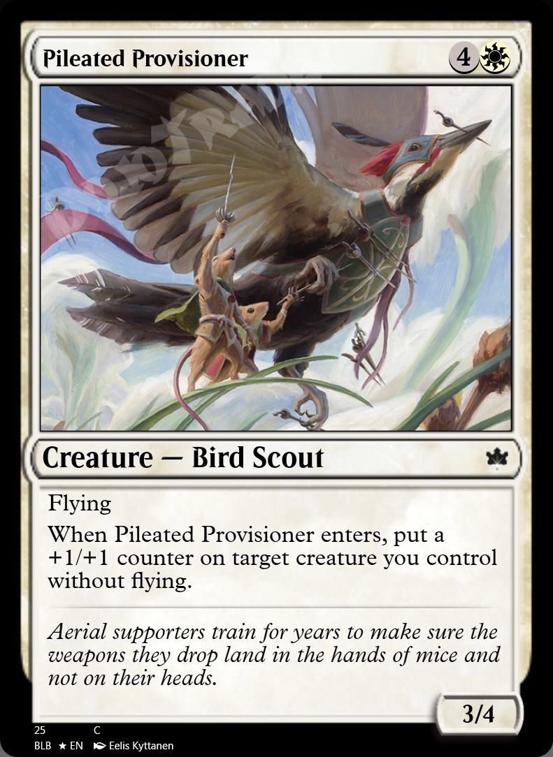 Pileated Provisioner FOIL