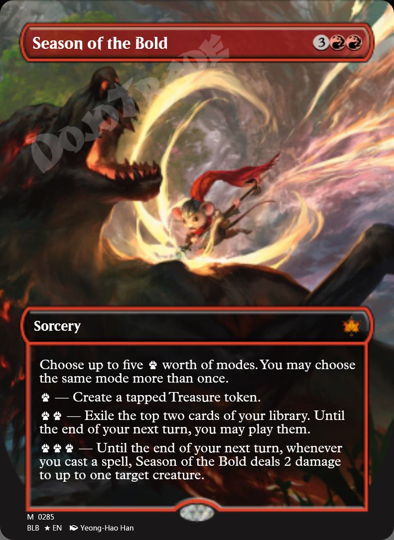 Season of the Bold (Borderless) FOIL