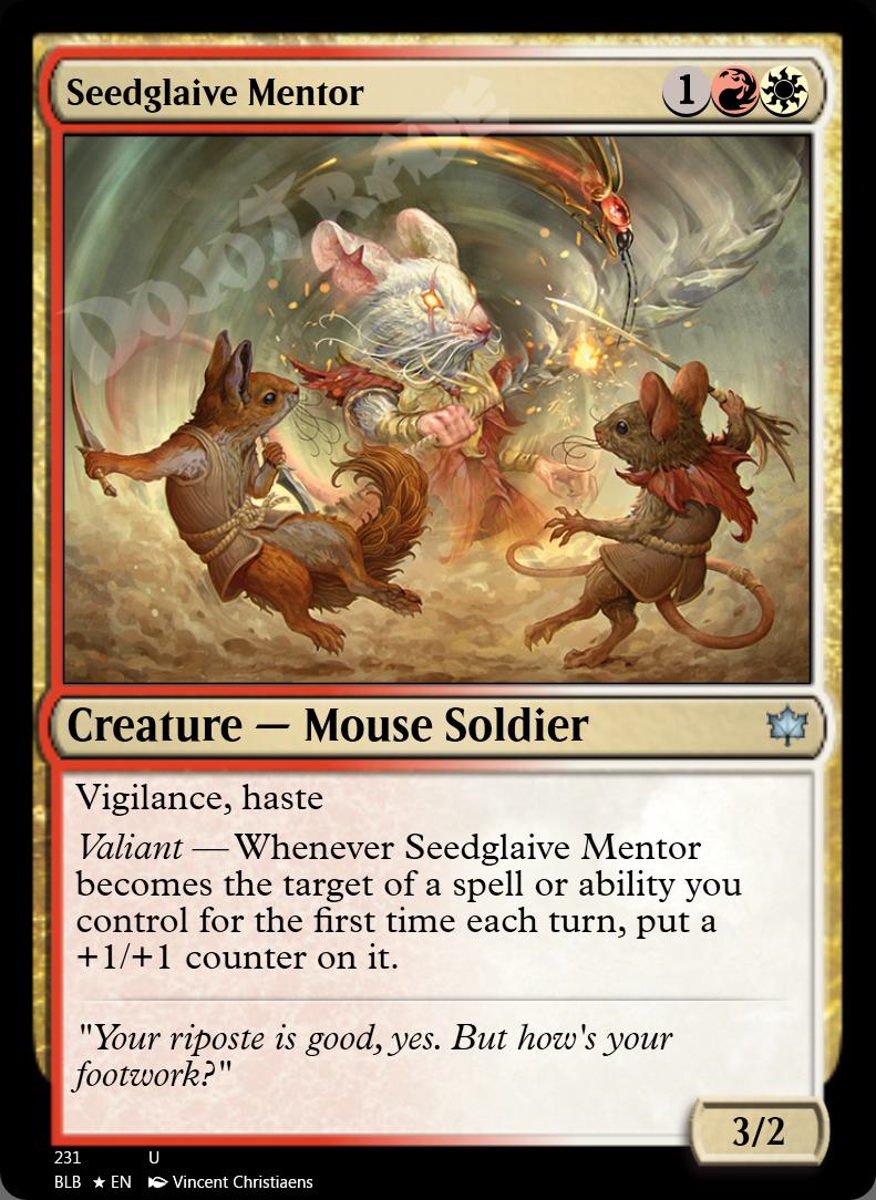 Seedglaive Mentor FOIL