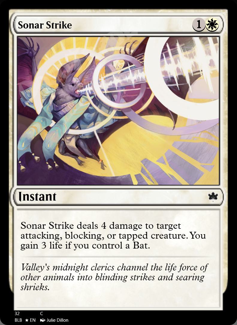 Sonar Strike FOIL