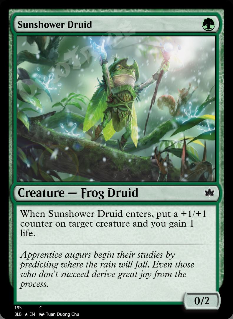 Sunshower Druid FOIL