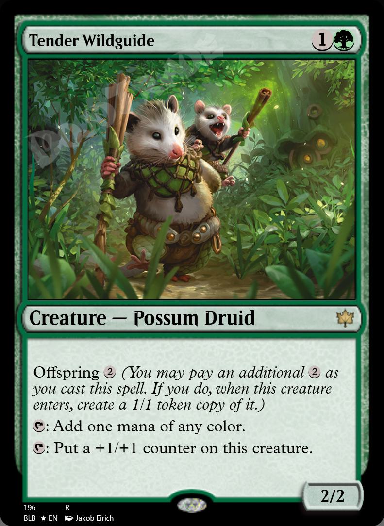 Tender Wildguide FOIL