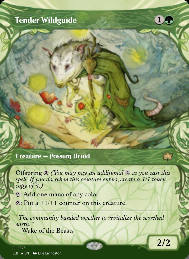 Tender Wildguide (Showcase) FOIL