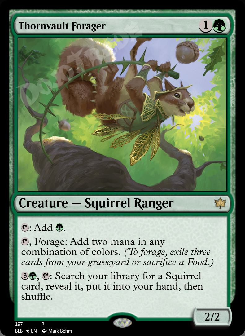 Thornvault Forager FOIL