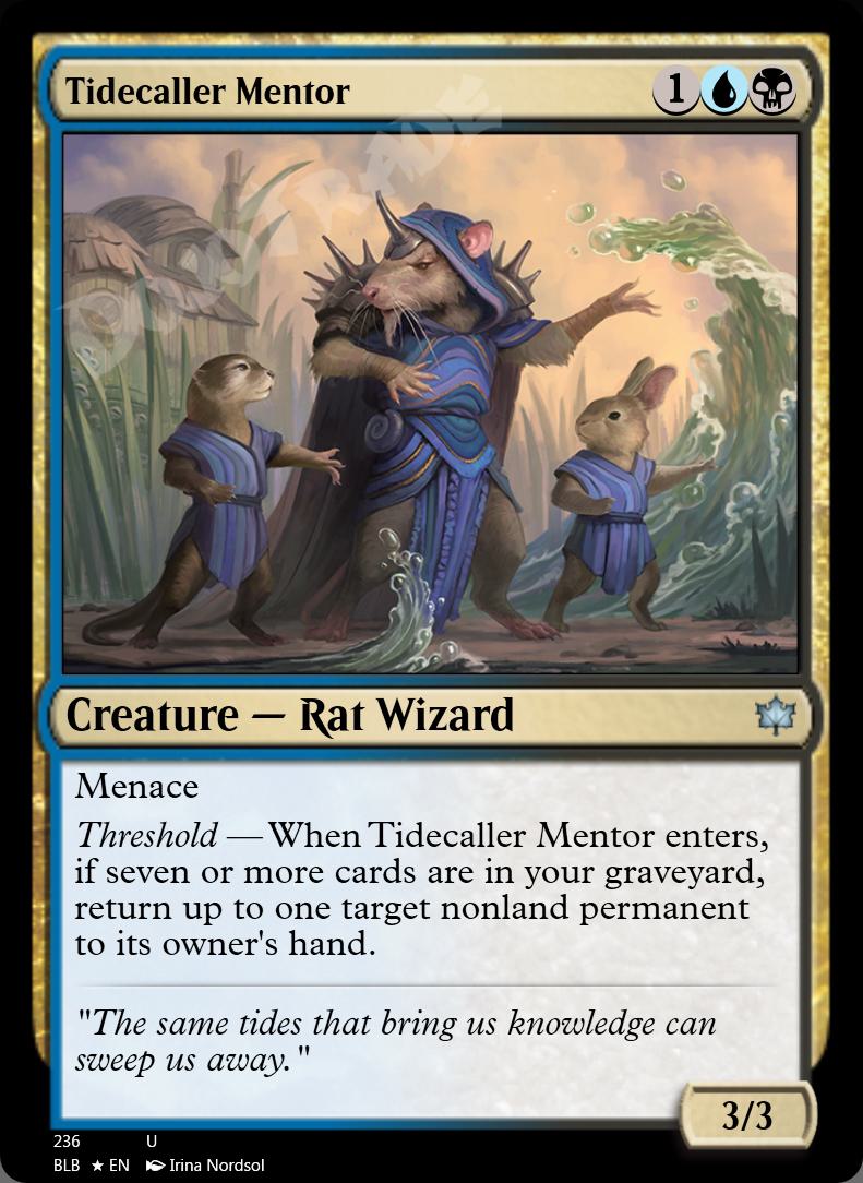 Tidecaller Mentor FOIL