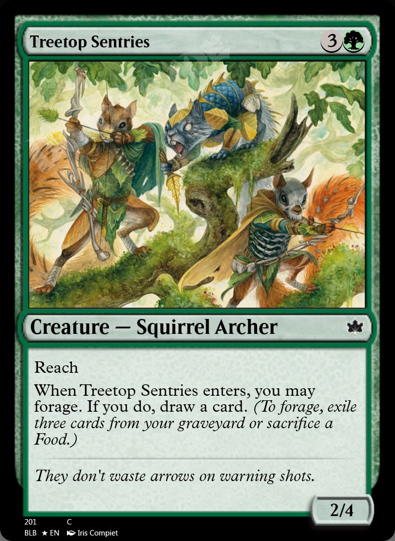 Treetop Sentries FOIL