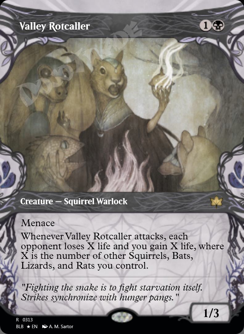 Valley Rotcaller (Showcase) FOIL