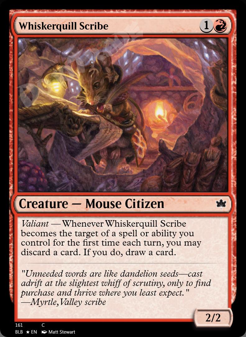 Whiskerquill Scribe FOIL