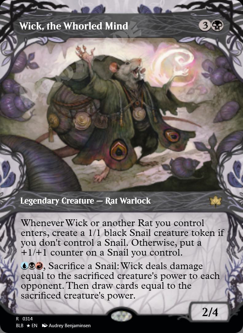 Wick, the Whorled Mind (Showcase) FOIL