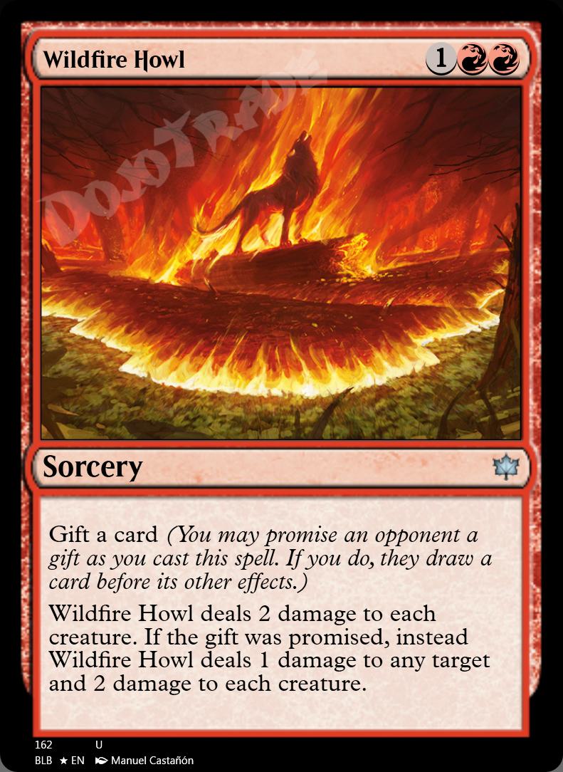 Wildfire Howl FOIL