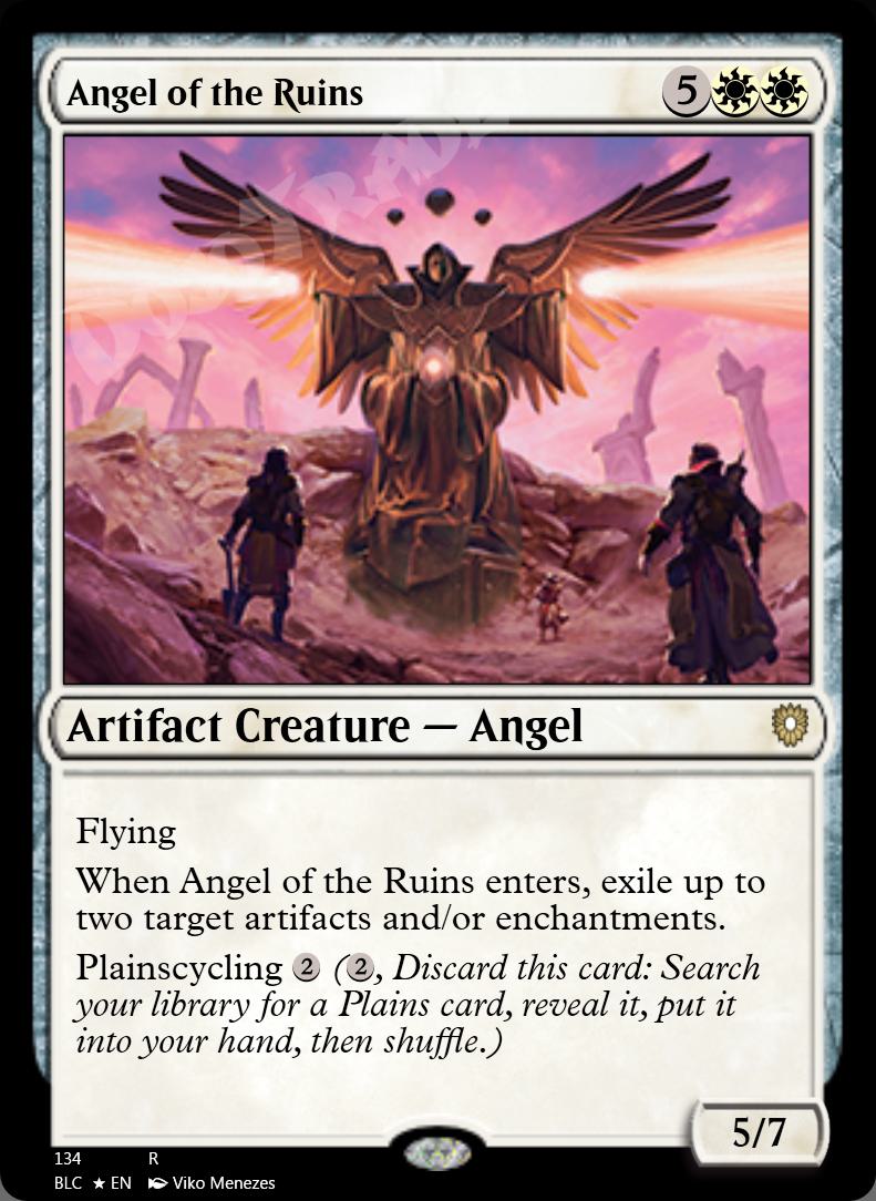 Angel of the Ruins FOIL