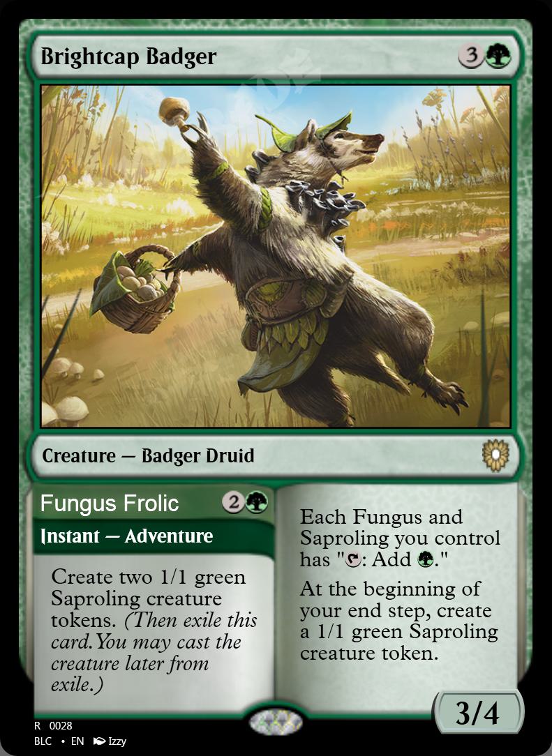 Brightcap Badger